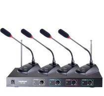 Takstar TC-4R one to four wireless conference handheld lavalier microphone licensed
