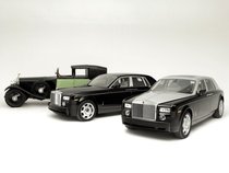 Customized Rolls-Royce silver charm Silver Cloud Guster Phantom extended version convertible high-end silk car clothing