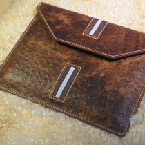 Hand-sewn ipad case