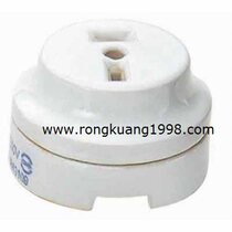 WJR-1220B 20A 250V T Type open socket T type surface mount wall socket Taiwan ceramic socket