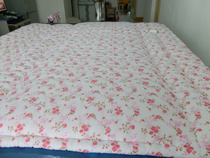 Hand-made pure cotton flower quilt cushion Air conditioning summer cool quilt bed quilt core quilt mattress 2 kg 3 kg 4 kg