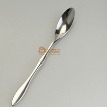 Shit spoon stick bamboo stainless steel coffee spoon stirring long handle spoon coffee spoon mixing spoon long handle