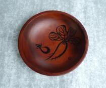 Japanese pure wood lacquerware handmade depicting Robtu lacquer basin fruit basin pastry basin multifunctional practical life good