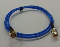 High frequency SMA-JJ test signal line SMA male inner screw needle turn SMA male inner screw inner needle Blue radio frequency wire