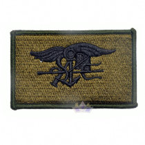 US seal Battle team embroidery double-sided Velcro epaulettes armband badge personality patch backpack cloth