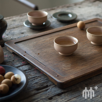 Bamboo (year with fish) handmade antique tray saucer old vintage tray dry bubble tea tray tea table