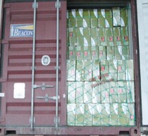 40 40-size 20-size container Protective Netting Container Blocking Nets netball Rear Blocking Nets Foreign Trade Export Boxed with Net