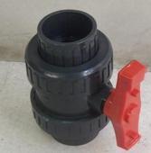 DACHUAN Ogawa PVC ball valve double by order ball valve UPVC valve double by Ren ball valve double live ball valve