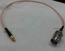 High frequency BNC MMCX-KJ signal test line BNC female screw gasket waterproof ring can be fixed to MMCX male