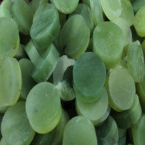 Natural jade bracelet core paperweight jade raw stone seed wool can be carved jade ornaments chess practice