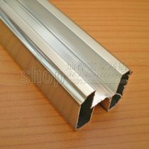 Special Whitehouse partition aluminum alloy tie rod partition imitation steel pressure strip top pressure tube beam small square tube