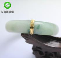 (Xing Family Workshop) Emerald Bracelet Restoration Personality Custom K Gold Inlays 101255