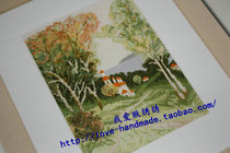 Out-of-print Dutch original LA La LA Lanarte34990 cross stitch kit 27CT spot physical map