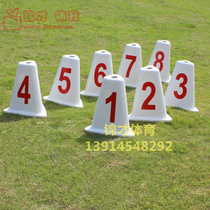 Special offer ABS FRP material Secondary pier Track and field track split sign Obstacle marker Secondary sign