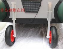 Assault boat fishing boat rubber boat inflatable boat simple small trailer time-saving and labor-saving spot