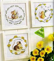 Ultra Clarity Colored Cross Stitch Redraw Paper Source Document Magazine - Dandelion Rat