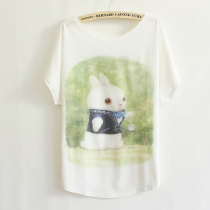 Ciyan maternity dress summer Korean casual T-shirt fat MM clothing T-shirt LBZ003