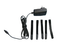 Hole black power cord network cable charger wire strap Velcro tie strap can be set online