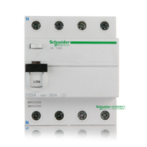 French Schneider Pure Imported Electromagnetic Leakage Protector 4P100A iid Leakage Home Decoration