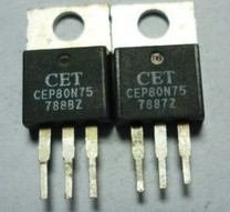  Original imported CEP80N75 controller commonly used MOS tube quality assurance