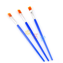 Childrens graffiti paint painting brush gouache brush watercolor painting brush 17CM flat head brush