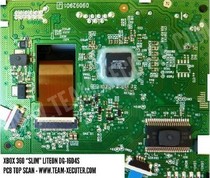 XBOX360 Slim WT1339E optical drive board DG-16D4S with homemade system to replace 1175 optical drive