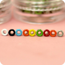 Handmade DIY1:6 baby clothes super small mini rainbow color paint air eye corns outer diameter 3 5mm inner diameter 1 5mm