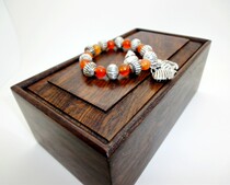 Sandalwood box 18*10*7 -- traditional old handmade solid wood jewelry box jewelry storage box