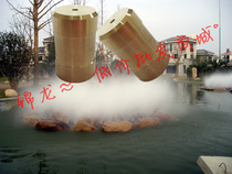 4 points DN15 copper inner wire Atomization Nozzle flat head fog nozzle water mist landscape nozzle dust removal and cooling