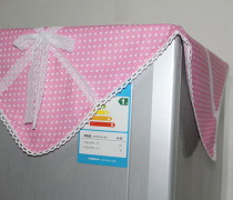 Cotton fabric microwave oven cover dust cover cover towel refrigerator cover cloth washing machine cover dust