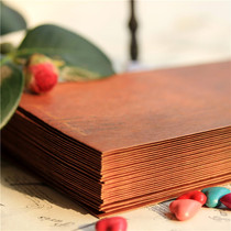 zakka kraft paper envelope Vintage made old fire paint seal Postcard storage paper bag Full amount