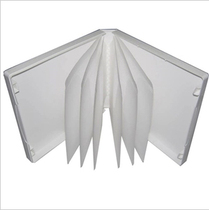 Milky White DVD CD box CD CD box 16 pieces of white PP box multi-piece CD box can be inserted
