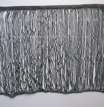 Deep gray rows must be 23 cm wide belly dance Latin garment accessories accessories lace flow of Su artificial accessories