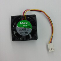 Nidec 4015 ball chassis fan NidecTA150DC cooling fan 12V 0 09A three-wire