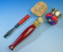 Tang secret dharma instrument Shingon dharma instrument Tang secret introduction Tang secret wood fish Dongmi introduction Buddhism Advanced introduction Wood fish