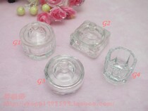 Nail tools Crystal nail accessories Crystal nail liquid cup Ordinary crystal cup Nail glass
