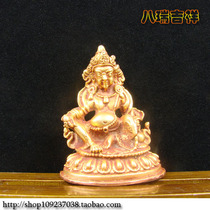 Mizong Buddha Nepal pure handmade to make red copper-golden yellow chaejin Buddhist statues