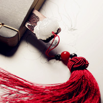 Jade rosewood bookmark creative lettering Business gift practical gift customization for foreigners