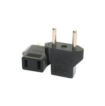 Import Volkswagen Touareg special conversion plug converter Power conversion socket flat round two round feet