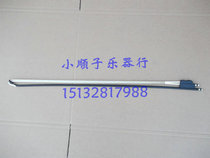 Folk music factory direct sales professional double head ebony black lacquer bamboo rod through tail four Hu special bow
