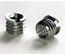 1 4 Mutual rotation 3 8 screws 1 4-3 8 Tripod conversion screw for camera pan tilt interface conversion