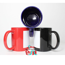 Full Color Flower Cup White Flower Cup Heat Transfer Coated Cup Heat Transfer Blank Personalized Ceramic Mug