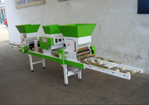Automatic rice seedling sowing line Rice seedling sowing soil cover Automatic assembly line seeder