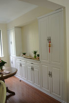 European-style living room sideboard cabinet cabinet door panel custom-made lockers overall custom