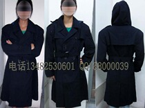 Crown old 87-style cadre windbreaker sea navy blue windbreaker double-breasted chief windbreaker ultra-low price