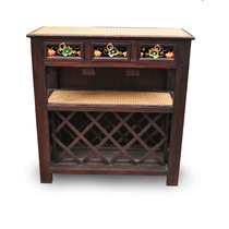 Southeast Asia solid wood carving furniture living room porch cabinet display cabinet shoe cabinet restaurant Red wine cabinet characteristic decoration cabinet