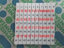  UK combined terminal block sign strip sign board ZB4 ZB5 ZB6 ZB8 ZB10 blank typing