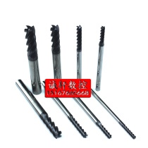 Import CNT55 ° overall tungsten coating extension alloy cutter 4F-3 4 5 6 8 10 12 * 100Lmm