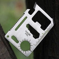 Outdoor Camping Versatile large number Mighty Army Knife Card Lifesaving Card Tool Card card Card Knife for cutting