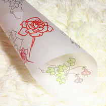 Ice skin moon cake wrapping paper handmade soap Paper cold soap paper soap wrapping paper soap paper Aesthetic art paper